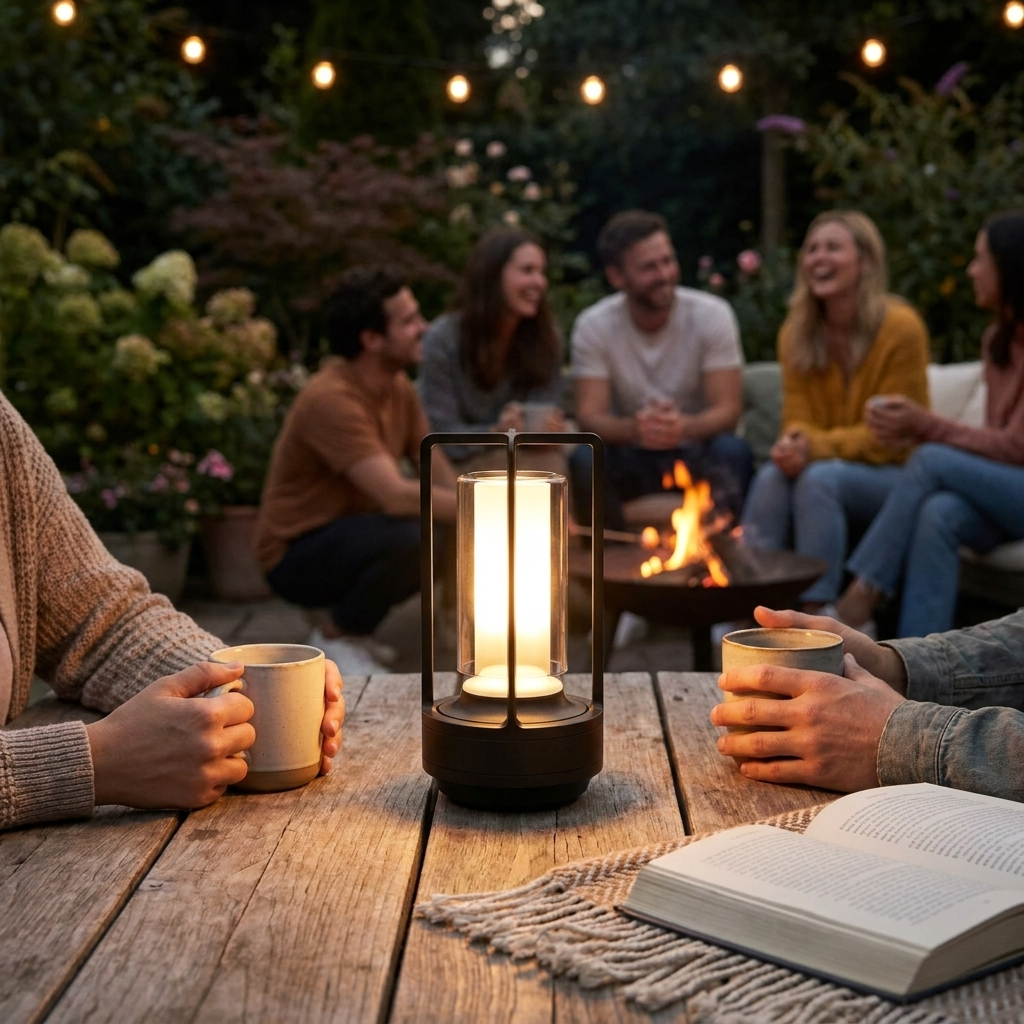Modern Cordless Nordic Table Lamp lifestyle