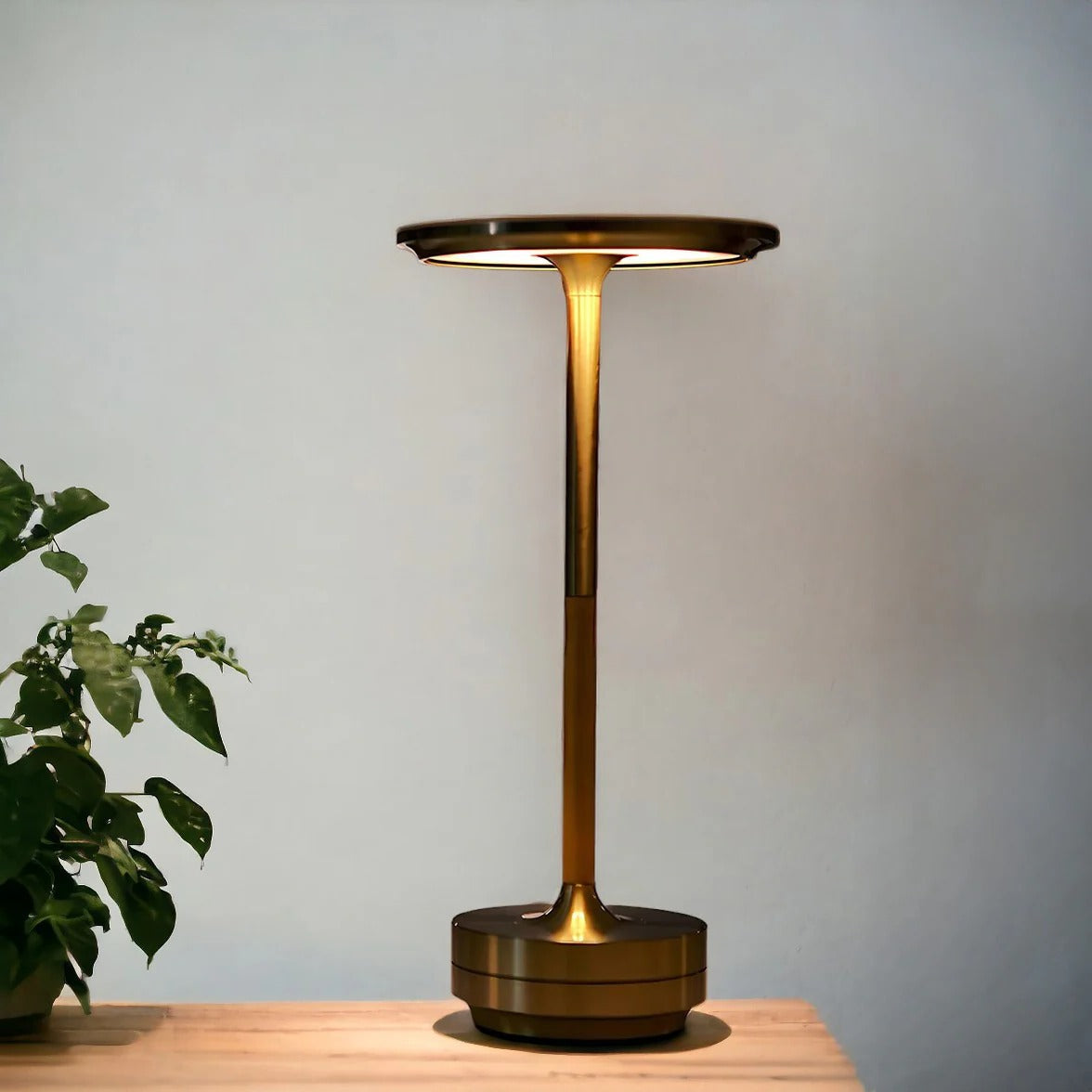 Cordless Table Lamp with Touch Control & Modern Nordic