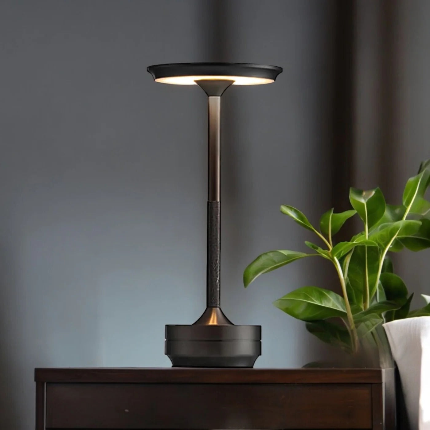 Cordless Table Lamp with Touch Control & Modern Nordic