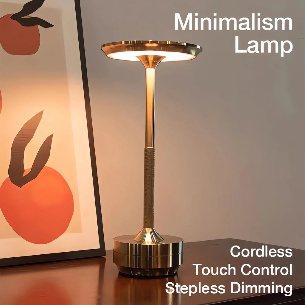 Cordless Table Lamp with Touch Control & Modern Nordic