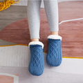Non Slip Thermal Socks for Women Indoor Warm Fleece Grip