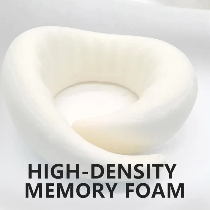 Snail Style Memory Foam Travel Curved Neck Pillow